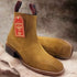 Men's Quincy Boots Ankle Boots Vintage Tan Square Toe