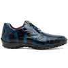 Marco Di Milano Vulcan Alligator Sneakers Blue