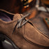 Zelli Wallaby Italian Suede Lace Up Chocolate (26-303-CHO)