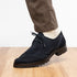 Zelli Wallaby Italian Suede Lace Up Navy (26-303-NVY)