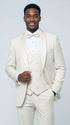 Ivory Modern Shawl Lapel Tuxedo Set – Wedding & Prom
