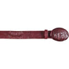 Men's Wild West Caiman Skin Cowboy Belt 2C110206
