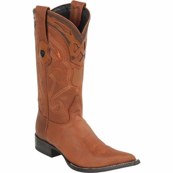 Wild West Boots Boots 6 Men's Wild West Genuine Leather 3X Toe Boot 2955003