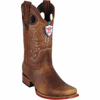 Wild West Boots Boots 6 Men's Wild West Genuine Leather Rodeo Toe Boot 28189951