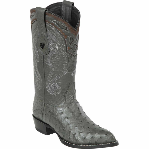 Wild West Boots Boots 6 Men's Wild West Ostrich Skin J Toe Boot 2990309