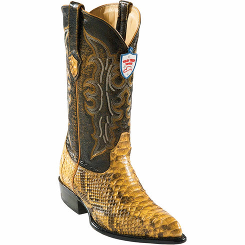 Wild West Boots Boots 6 Men's Wild West Python Skin J Toe Boot 2995702