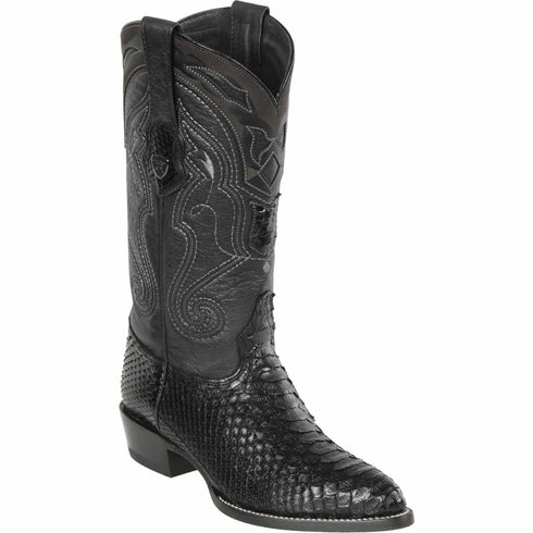 Wild West Boots Boots 6 Men's Wild West Python Skin J Toe Boot 2995705