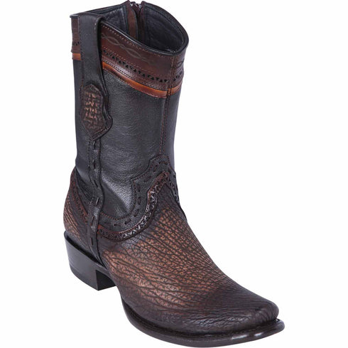 Wild West Boots Boots 6 Men's Wild West Shark Skin Dubai Toe Short Boot 279B0957