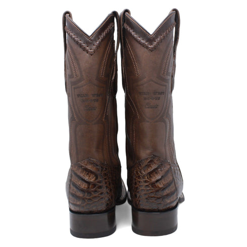 Men's Wild West Caiman Belly Ranch Toe Boots 2824L82