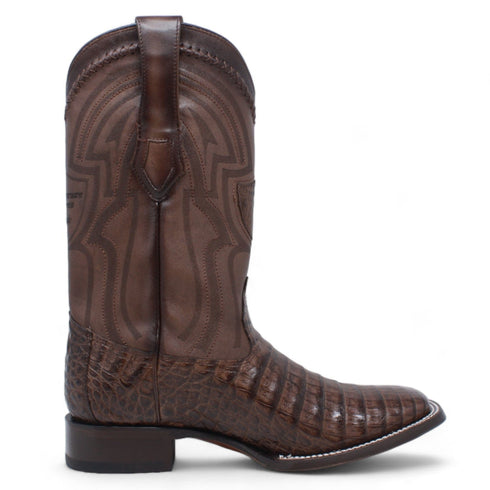 Men's Wild West Caiman Belly Ranch Toe Boots 2824L82