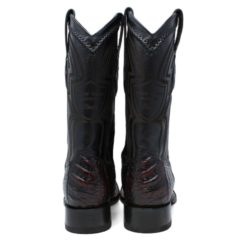 Men's Wild West Caiman Belly Ranch Toe Boots 2824L82