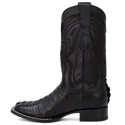 Men's Wild West Caiman Tail Ranch Toe Boots 2824L01