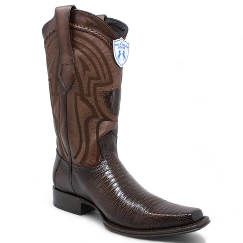 Men's Wild West Teju Lizard Square Toe Boot 277L0716