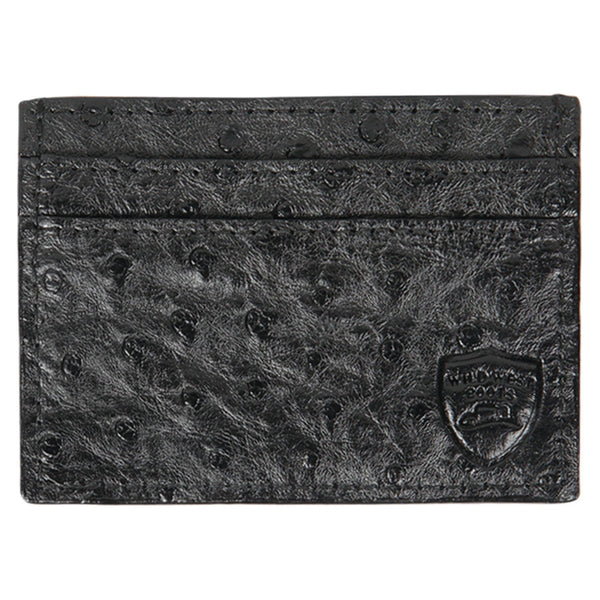 Wild West Boots Wallets Wild West Ostrich Card Holder 2CA30305