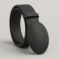 Men's Wild West Python Skin Cowboy Belt 2C11N5705