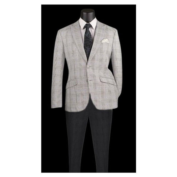 GRAY SLIM FIT BLAZER ~ SPORT JACKET