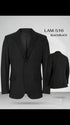 Men's Suede Cowboy Blazer Ultra Slim Fit LAM-516 in Color Black