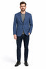 Zacchi Terri 73911 Mens Cobalt Blue Blazer – Slim Fit Stylish Formal & Party Wear Jacket