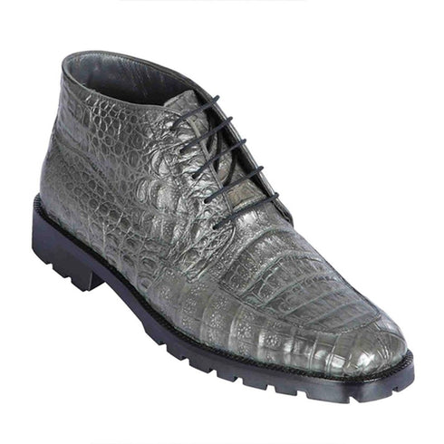 Zapato Botín de Caiman Panza Color Gris LAB-ZA2068209