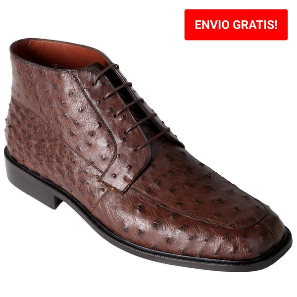 Zapato Botín Piel Avestruz LAB-ZA3060307