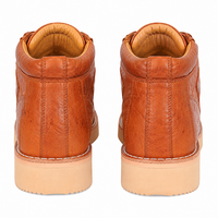 Zapato Piel de Cocodrilo Caiman y Avestruz LAB-ZA050203