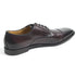 Zelli Enzo Classic Calfskin Cap Toe Dress Shoes in Black Cherry