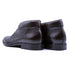 Zelli Marco Genuine Deerskin Lace-Up Chukka Boots in Dark Brown