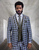 Blue Statement Suit