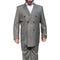 Alberto Nardoni Double Breasted Buttons Closure Dark Gray coat