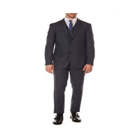 Mens Grey British Herringbone Fabric Peak Blinder Slim