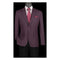 Burgundy Plaid Blazer - Mens Burgundy Windowpane Sportcoat