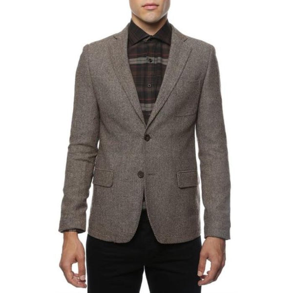 HOUNDSTOOTH CHECKERED SPORTCOAT