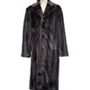 Faux Fur Overcoat Brown