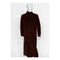 Mens Burgundy 4 Buttons Notch Lapel Full Length All Weather Coat Duster Maxi Coat