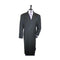 Mens Big And Tall Jet Black Wool Outerwear Overcoat