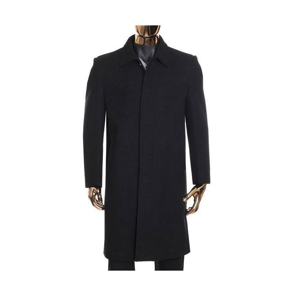 Men s Knee Length Coat Collection OvercoatUSA