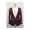 Mens Blazer Burgundy and White Dinner Jacket