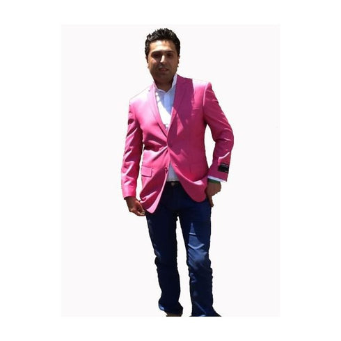 Mens Sport Coat and Dinner Jacket Fashion Hot Pink Fuchsia