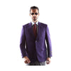 Mens Egg Plant Extra Long Sport Coat