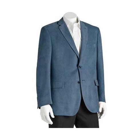 Mens Extra Long Blue Sport Coat