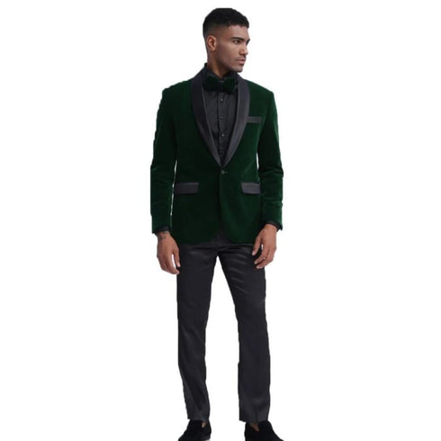 Mens Green Dinner Jacket - Mens Evening jackets - Tuxedo Dinner Jacket