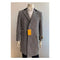 Mens Houndstooth Black Coat - Houndstooth Peacoat - Mens Houndstooth Overcoat