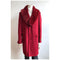 Mens Overcoat Red Trenchcoat