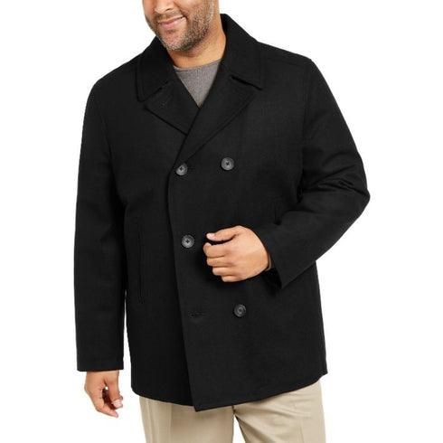 Mens Petticoat - Wool Petty Coat - Petticoat Three Button Black Jacket