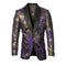 Mens Purple and Gold Dinner Jacket - Mens Evening jackets - Tuxedo Dinner Jacket