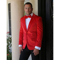 Mens Red Dinner Jacket - Mens Evening jackets - Tuxedo Dinner Jacket