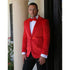 Men’s Red Dinner Jacket, Formal Tuxedo Evening Jacket for Weddings Prom and Parties