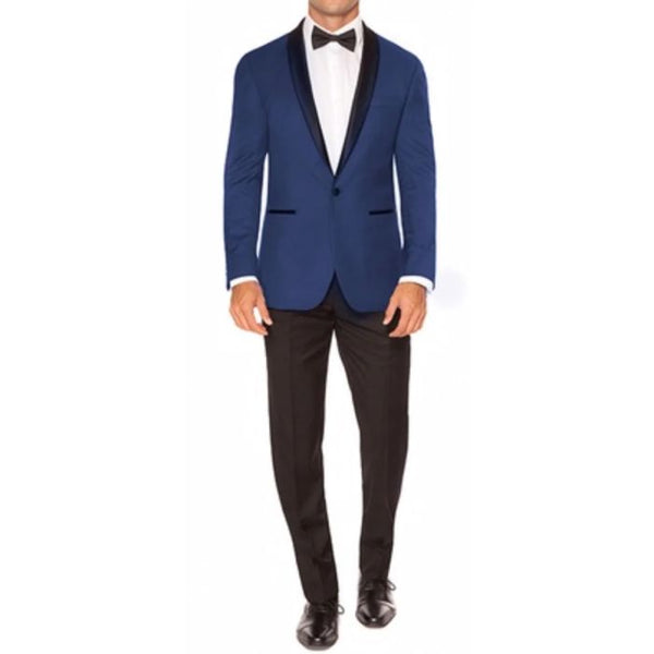 Mens Slim Fit Royal Blue Dinner Jacket - Mens Evening jackets - Tuxedo Dinner Jacket