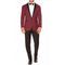 Mens Slim Fit Burgundy Dinner Jacket - Mens Evening jackets - Tuxedo Dinner Jacket