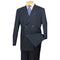 Mens Navy Vinci Mens Blazer Fabric Double Breasted Sport Coat Jacket